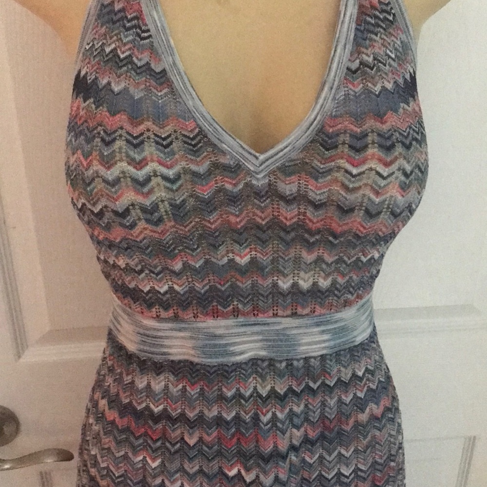 NWOT bcbg knit halter dress S or M